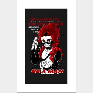 Be a Man! Posters and Art